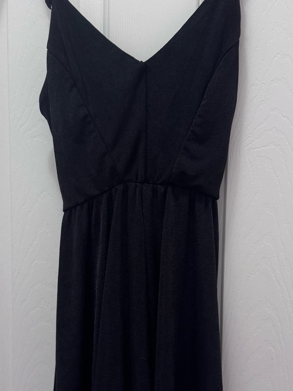 Black V-Neck Women’s romper by love tree size small excellent condition